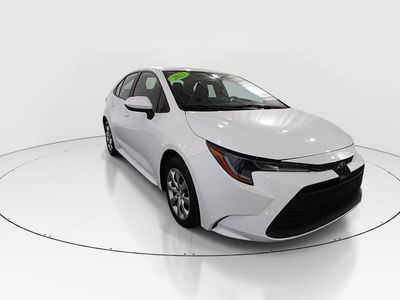 2023 Toyota Corolla LE CVT — front three-quarter view
