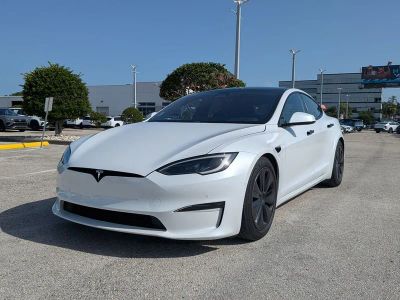 2022 Tesla Model S — side profile view