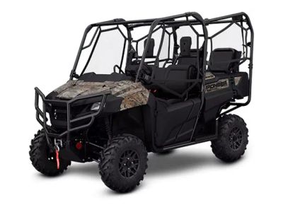 2026 Honda® Pioneer 700-4 Forest — front three-quarter view