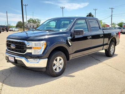 2022 Ford F-150 — rear three-quarter view