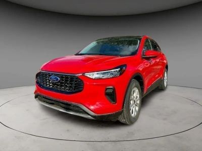2024 Ford Escape Active in Race Red — front three-quarter view
