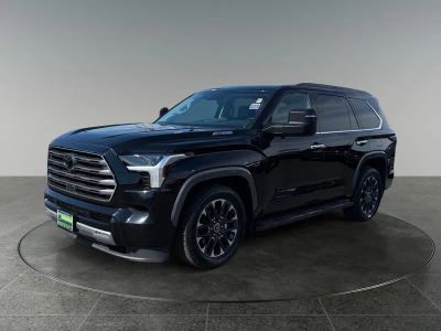 2023 Toyota Sequoia — rear three-quarter view