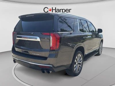 2021 GMC Yukon — rear three-quarter view