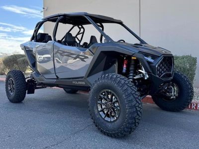 2026 Polaris RZR Pro S 4 Ultimate in SLATE GRAY — front three-quarter view