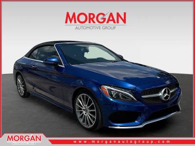 2017 Mercedes-Benz C-Class C 300 in Brilliant Blue Metallic — front three-quarter view
