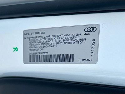 2023 Audi A6 Sedan — photo 43 view