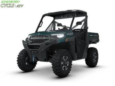 2026 Polaris® Ranger XP 1000 Premium Blue Labyrinth — front three-quarter view