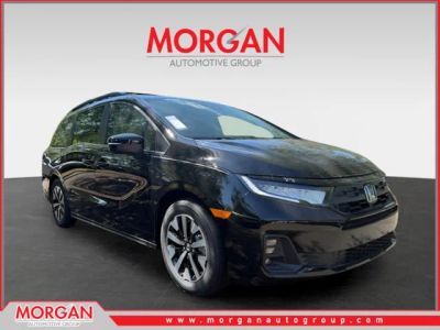 2026 Honda Odyssey EX-L in Black — front three-quarter view
