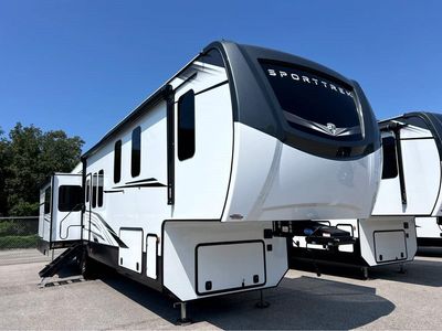 2026 VENTURE RV SPORTTREK — front three-quarter view