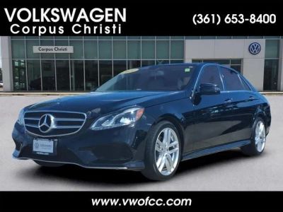 2014 Mercedes-Benz E-Class E 350 Base in Obsidian Black Metallic — front three-quarter view