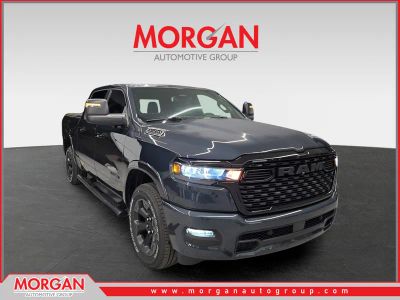 2026 Ram 1500 Big Horn in Forged Blue Metallic — front three-quarter view