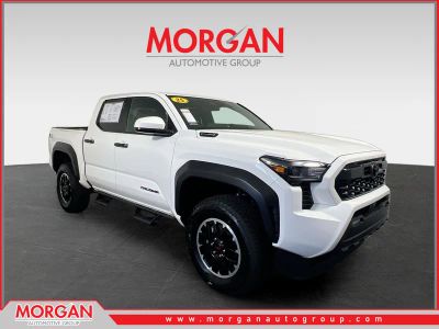 2025 Toyota Tacoma TRD Off Road in Ice Cap — front three-quarter view