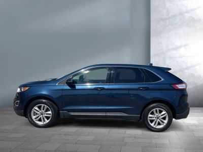 2017 Ford Edge — rear three-quarter view