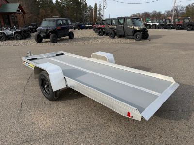 2027 ALUMA Tilt Bed Snowmobile Trailers - 5012 — side profile view