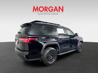 2025 Toyota Sequoia — rear three-quarter view