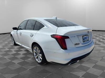 2025 Cadillac CT5 — rear three-quarter view