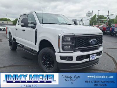 2026 Ford F-350SD XL in Oxford White — front three-quarter view