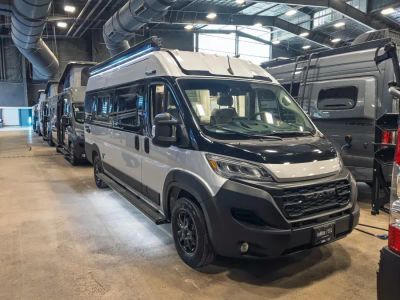 2026 Winnebago TRAVATO — front three-quarter view