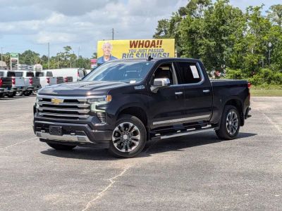 2023 Chevrolet Silverado 1500 High Country in Gray — front three-quarter view
