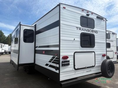 2027 Grand Design Transcend Xplor — rear three-quarter view