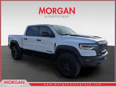 2026 Ram 1500 RHO in White — front three-quarter view