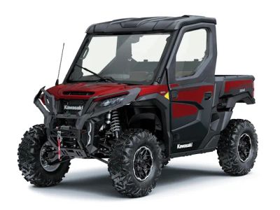 2026 Kawasaki Ridge® Platinum Ranch Edition HVAC — front three-quarter view