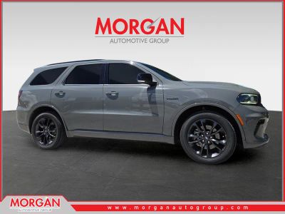 2024 Dodge Durango R/T Plus in Gray — front three-quarter view
