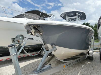2019 TideWater Boats 232 CC Adventure — side profile view
