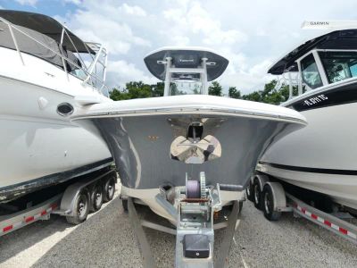 2019 TideWater Boats 232 CC Adventure — rear three-quarter view