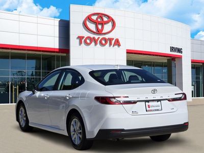 2025 Toyota Camry — rear three-quarter view