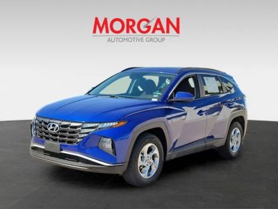 2024 Hyundai Tucson — rear three-quarter view