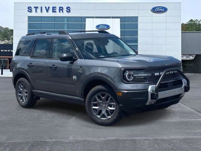 2025 Ford Bronco Sport Big Bend 5 Door SUV, SUV &amp; Crossovers in Carbonized Gray Metallic — front three-quarter view