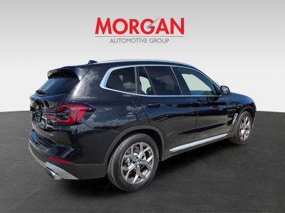 2022 BMW X3 — rear three-quarter view