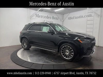 2026 Mercedes-Benz GLE 450 in Black — front three-quarter view