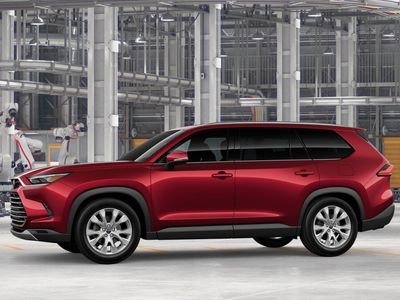 2026 Toyota Grand Highlander Hybrid — rear three-quarter view