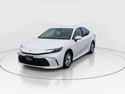 2025 Toyota Camry — rear three-quarter view