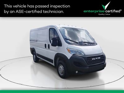 2025 Ram ProMaster Cargo Van Tradesman 2500 Low Roof 136" WB w/Pass Seat — front three-quarter view