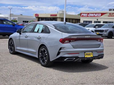 2022 Kia K5 — rear three-quarter view