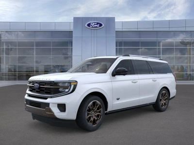 2026 Ford Expedition Max in AZ White — front three-quarter view
