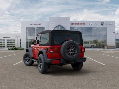 2026 Jeep Wrangler — rear three-quarter view