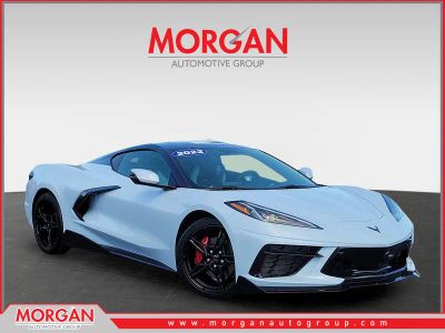 2022 Chevrolet Corvette 2LT in Ceramic Matrix Gray Metallic — front three-quarter view