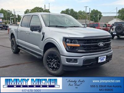2026 Ford F-150 XLT in Silver Metallic — front three-quarter view