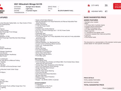 2021 Mitsubishi Mirage G4 - Photo 2