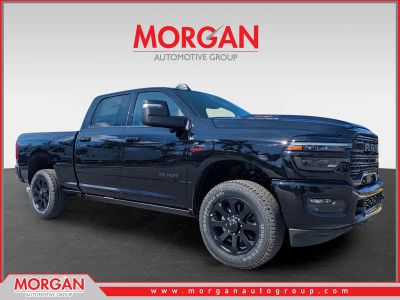 2026 Ram 2500 Laramie in Black — front three-quarter view