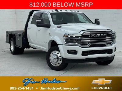 2026 RAM 4500HD LARAMIE in Bright White Clearcoat — front three-quarter view