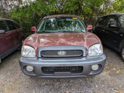 2003 Hyundai Santa Fe — rear three-quarter view
