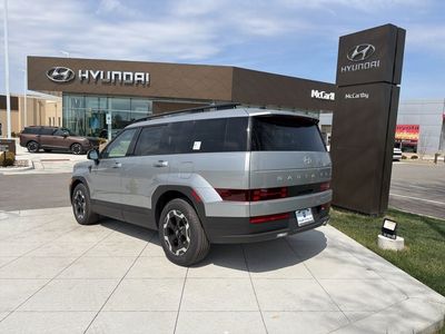 2026 Hyundai Santa Fe — rear three-quarter view