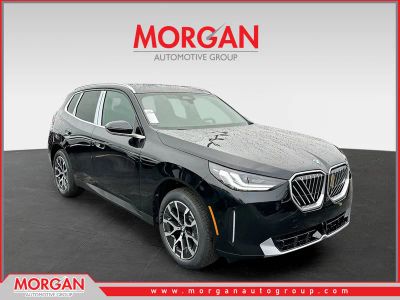 2026 BMW X3 30 xDrive in Black — front three-quarter view