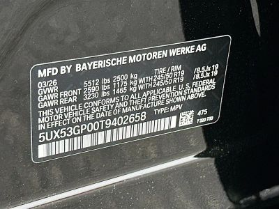 2026 BMW X3 — photo 26 view