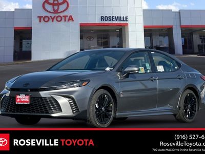 2026 Toyota Camry — front three-quarter view